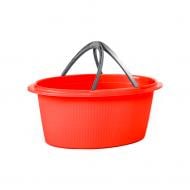 Таз пластиковый Sanja IPPI 60х40х25 см красный с ручками 30 л Таз пластиковый Sanja IPPI 60х40х25 см красный с ручками 30 л