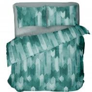 Комплект постельного белья семейный Force бирюзовый с серым UP! (Underprice) Комплект постельного белья семейный Force бирюзовый с серым UP! (Underprice)