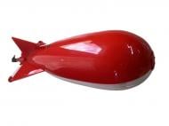 Кормушка Gladiator Ракета (Spomb) Red 160*60 мм