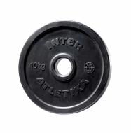 Диск InterAtletika LCA025-M обрезиненный 10 кг 80814481