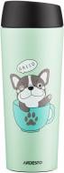 Термочашка Ardesto Coffee time Frenchie 450 мл зелена AR2645DG