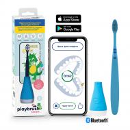 Насадка для электрической зубной щетки Playbrush Smart Blue + зубная щетка