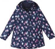 Куртка для девочек Reima Reimatec Toki р.92 темно-синий 5100134A-6987