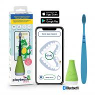 Насадка для электрической зубной щетки Playbrush Smart Green + зубная щетка