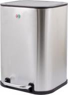 Ведро с педалью Trento Slow Motion 5 л квадратное