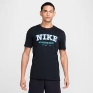 Футболка Nike M NK DF TEE HBR PRINT HJ3605-010 р.M чорний