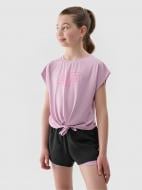 Футболка 4F TSHIRT FNK F1184 4FJWSS25TFTSF1184-56S р.158-164 рожевий