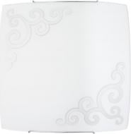 Светильник настенно-потолочный Nowodvorski ARABESKA SILVER 7 1x100 Вт E27 серебряный 3701