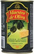Оливки Maestro De Oliva фаршировані сиром 300 г