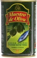 Оливки Maestro De Oliva фаршировані тунцем 300 г