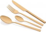 Набор столовых приборов Ardesto Black Mars Favola 4 шт. золотой AR0704FSG