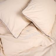 Комплект постельного белья Бязь Ranforce Elite Corner 12-0712 Calvina 175х210 см бежевый MirSon