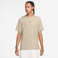 Футболка Jordan M J DF SPRT SS TOP FN5829-206 р.S бежевый