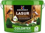 Лазурь Kompozit Colortex безцветная полуглянец 0,9 л