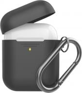 Чохол для навушників Promate GripCase для Apple AirPods black (gripcase.black)