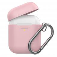 Чохол для навушників Promate GripCase для Apple AirPods pink (gripcase.pink)