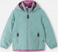 Куртка-пуховик для девочек Reima Fossila р.104 бирюзовый 5100058B-8780