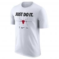 Футболка CHI M NK ES NBA JDI SS TEE FQ6270-100 р.S белый