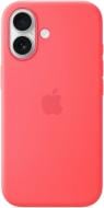 Чехол-накладка Apple Silicone Case with MagSafe для Apple iPhone 17 bright guava (MHVQ4ZM/A)