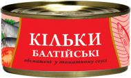 Консерва Fish Line Кильки балтийские обжаренные в томатном соусе №5 240 г