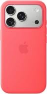 Чехол-накладка Apple Silicone Case with MagSafe для Apple iPhone 17 Pro bright guava (MHW04ZM/A)
