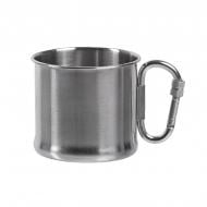 Кружка Sturm Mil-Tec 0,5 л нержавеющая "Stainless Steel Karabiner Cup" (500 ml) Steel