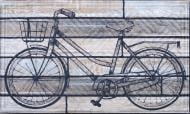 Коврик Multy Home Europe Bicycle & Wood 45х75 см