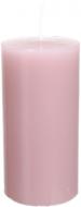 Свеча Цилиндр розовая 64/120 мм ESTE