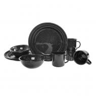 Набор посуды Sturm Mil-Tec "Western Dishes Enamelled" (12 pcs) Black