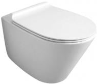 Унитаз подвесной Simas GA18N Gambassi + крышка Softclose + крепления (GA18 + GA004 + F85)