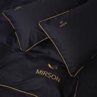 Комплект постільної білизни MirSon Corner 16-9000 Black Stone чорний