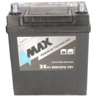 Акумулятор автомобільний 4MAX 35Ah 300A 12V BAT35300LJAP4MAX «+» ліворуч (BAT35300LJAP4MAX)