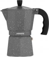 Кофеварка гейзерная ARDESTO Gemini Molise 6 чашек серая AR0806AGS