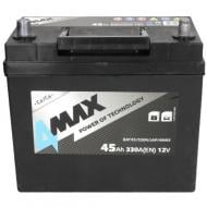 Акумулятор автомобільний 4MAX 45Ah 330A 12V BAT45330RJAP4MAX «+» праворуч (BAT45330RJAP4MAX)