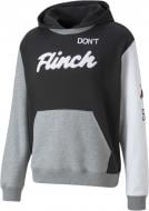 Джемпер Puma Combine Hoodie 53210203 р. S черный с серым Джемпер Puma Combine Hoodie 53210203 р. S черный с серым