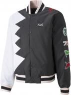 Куртка чоловіча зимова Puma Official Visit Jacket 53209701 р.XL чорно-біла