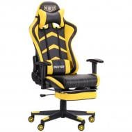 Кресло AMF Art Metal Furniture VR Racer Dexter Megatron черный/желтый Кресло AMF Art Metal Furniture VR Racer Dexter Megatron черный/желтый
