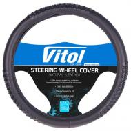 Чехол на руль Vitol VLBB-1708105 BK L черный