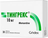Тингрекс Grindeks в/плів. обол. по 10 мг №30 (10х3) 30 шт.