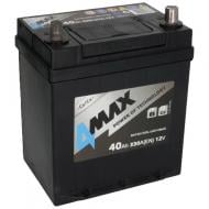 Акумулятор автомобільний 4MAX 40Ah 330A 12V BAT40330LJAP4MAX «+» ліворуч (BAT40330LJAP4MAX)