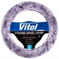 Чохол на кермо Vitol VLOD-F101 WH/L.PRL M червоний