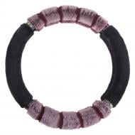 Чохол на кермо Vitol VLOD-F95 BK/MRN M коричневий