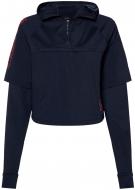 Куртка женская Tommy Hilfiger WOVEN 1/2 ZIP SHELL S10S100337406 р.M темно-синяя