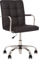 Кресло Nowy Styl RALPH GTP CHROME ECO-30 черный