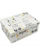 Коробка подарочная прямок.белая I'm Princess 111015049 35х27 см