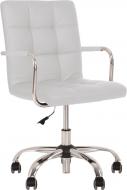 Кресло Nowy Styl RALPH GTP CHROME ECO-50 белый