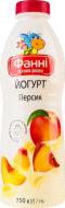 Йогурт Фанні питний Персик 1% 750 г