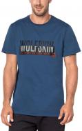 Футболка Jack Wolfskin SLOGAN T MEN 1805641-1589 р.S синій