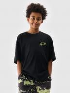 Футболка 4F TSHIRT M1914 4FJWSS25TTSHM1914-20S р.122 черный Футболка 4F TSHIRT M1914 4FJWSS25TTSHM1914-20S р.122 черный