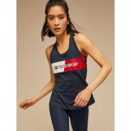 Майка Tommy Hilfiger GRAPHIC FLAG TANK TOP S10S100298401 р.S темно-синий